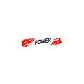 Abtibild Power culoare negru Cod: AN13