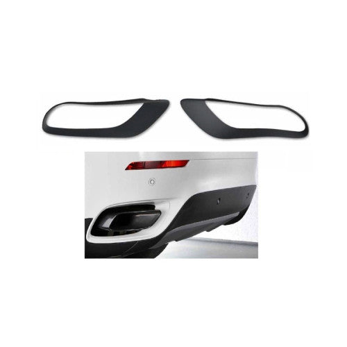 Ornamente plastic pentru capetele de esapament compatibile BMW X6 E71 2008-> Cod: 6XB