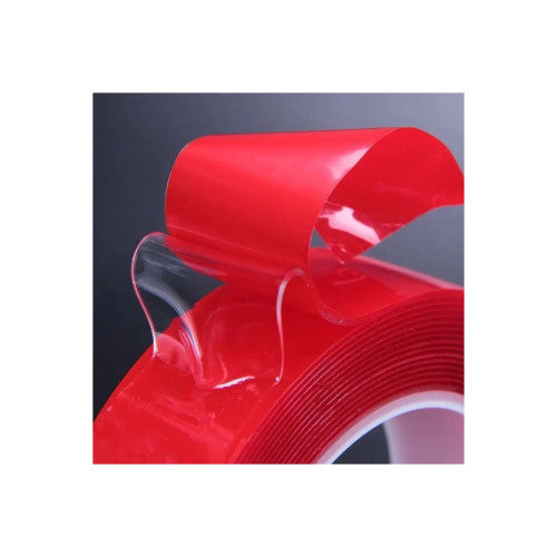 Banda dublu adeziva transparenta  Premium 20mmx3m