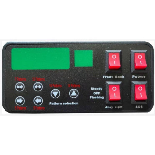 Rampa plafon Portocalie PROFESIONALA Omologata E.U. LED 12V-24V 72LED x 3W. COD: SPT205-72