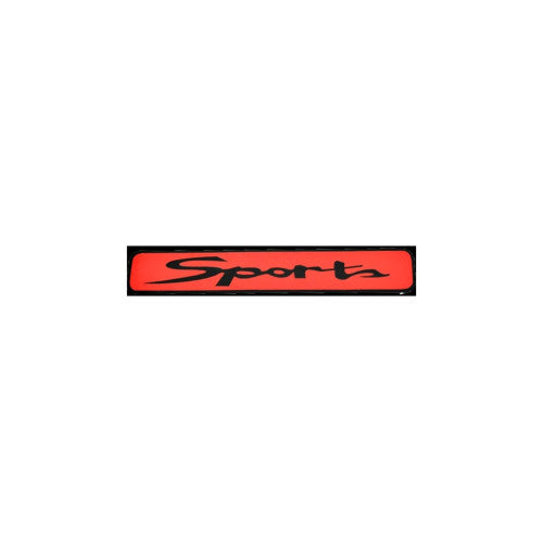Abtibild Sport auto rosu decorativ pentru exterior si interior Cod: DZ-075