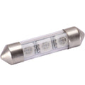 Bec LED SOFIT STICLA 39MM 3 SMD 5050 12V ALBA CALDA  COD: PT60