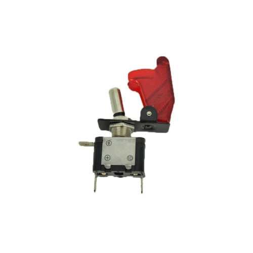 Buton cu protectie si Led 12V  Cod: W06561