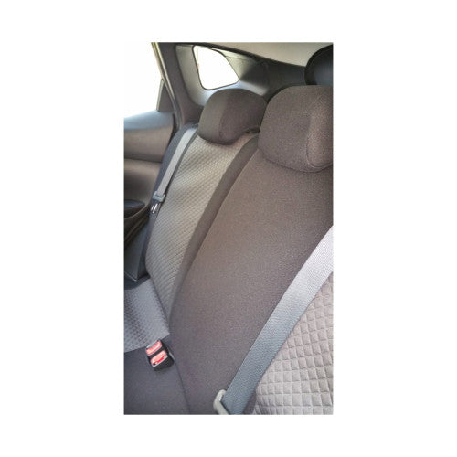 Huse scaune auto compatibile Nissan Qashqai II J11 2014-2021 fara decupaj cotiera sofer spatar bancheta fractionat Premium Material Textil