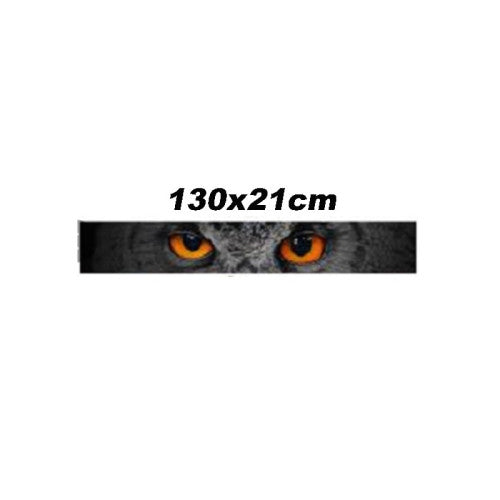 Abtibild parasolar parbriz sau luneta model Ochi de Bufnita Cod: YH-04