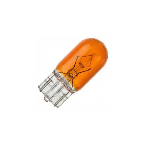 Becuri auto ART T10 12V 5W portocalii set 10 bucati