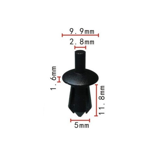 Clips plastic model C1421 compatibil BMW Cod: C1421