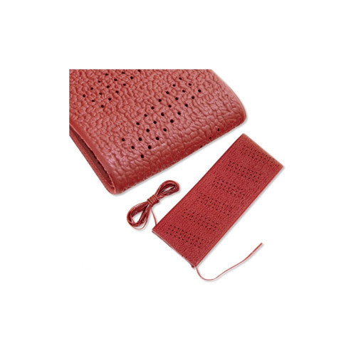 Husa volan auto imitatie piele cu snur marime M 38 cm diverse culori