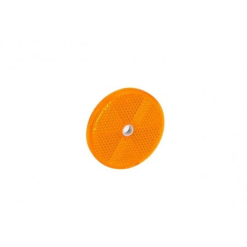 Set reflectoare rotunde portocalii 61x6 mm Cod: 9032