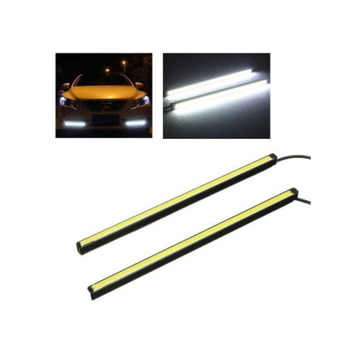 Lumini de zi DRL LED COB 20.5 cm lumina alba Cod: S01
