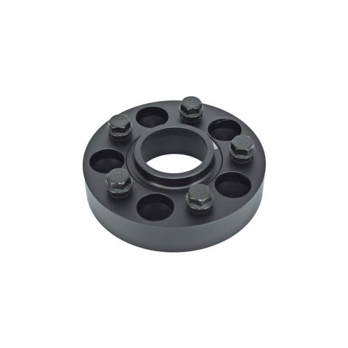Distantier janta auto 30 mm 5x112 centrare 57.1 prindere dubla cu prezoane incluse negru