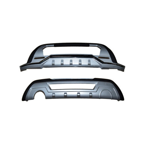 Bullbar fata si spate auto din plastic compatibil Dacia Duster II 2018-2024 Cod: ART-DST-001