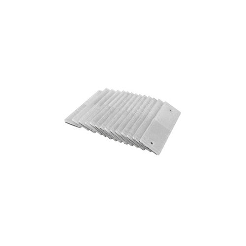Dreptunghi reflector alb 5x15cm auto universal Cod: FGB-01