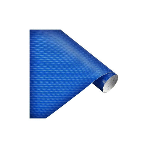 Folie carbon 3D albastra pentru colantare auto 1.27m x 28m Cod: KM9329