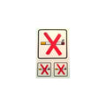 Abtibild   "FUMATUL INTERZIS" Cod:DZ-13