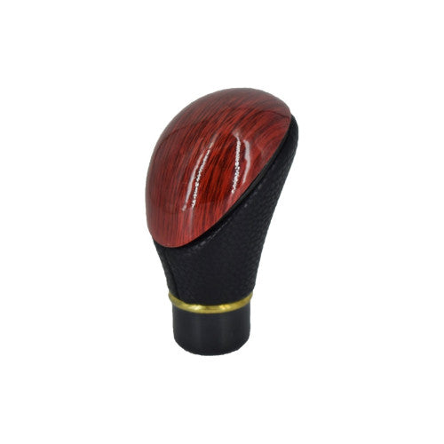 Ornament schimbator viteza auto universal imitatie lemn cu piele Cod: AC-264