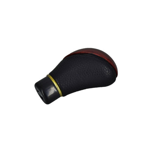 Ornament schimbator viteza auto universal imitatie lemn cu piele Cod: AC-264