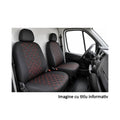Huse auto universale pentru autoutilitare 1+1 cu doua scaune fata Premium Imitatie Piele Romb