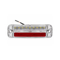 Lampa laterala LED alb rosu 12V/24V 105x30x20 mm Cod: L1031156