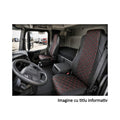 Huse scaune camion compatibile Mercedes Actros 2017-> 1+1 Premium Imitatie Piele Romb