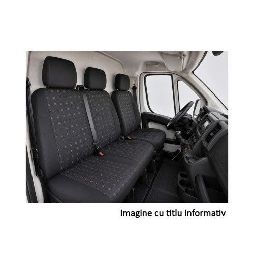Huse scaune auto compatibile Fiat Ducato 2017-> 2+1 Premium Material Textil