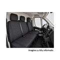 Huse scaune auto compatibile Fiat Ducato 2017-> 2+1 Premium Material Textil