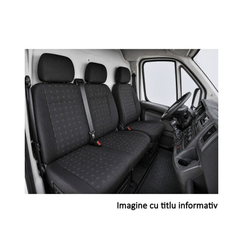 Huse scaune auto compatibile Fiat Ducato 2006-> 2+1 Premium Material Textil