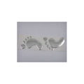 Abtibild  "DOUA TALPI" culoare Argintiu Cod:DZ-68