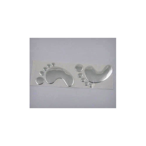 Abtibild  "DOUA TALPI" culoare Argintiu Cod:DZ-68