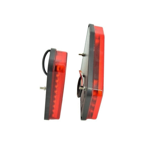 Lampi stop camion LED SMD stanga dreapta 12V/24V 190x200x40 mm Cod: TRS002