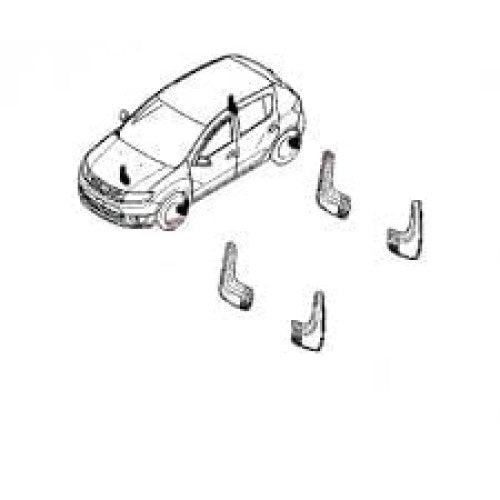 Aparatori noroi dedicate Citroen C3 MK II 2009-> ( MG13 - SPATE )