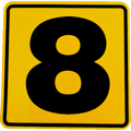 Abtibild numar " 8 "