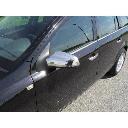 Ornamente crom pt. oglinda compatibi Opel Astra H 2004-2010  CROM 0370