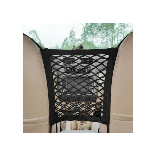 Plasa bagaje verticala intre scaune fata auto organizator universala 25x26cm Cod: ZY-01