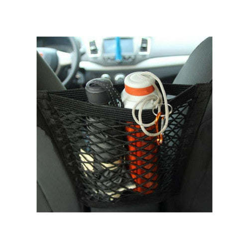 Plasa bagaje verticala intre scaune fata auto organizator universala 25x26cm Cod: ZY-01
