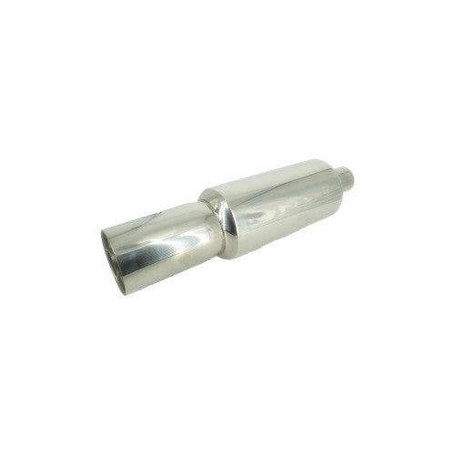 Toba sport inox cu silencer si reglaj de sunet, intrare 5 cm, iesire 9 cm, latime 46 cm Cod: 142PT