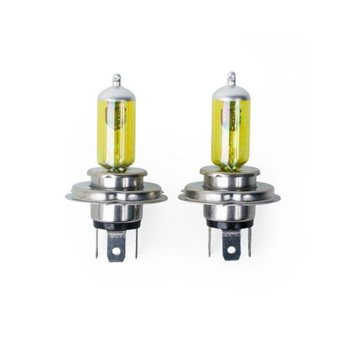 Becuri halogen auto ART H4 P43t 12V 60/55W galbene set 2 bucati