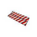 Abtibild reflectorizant auto alb rosu 10x50cm set Cod: AN21