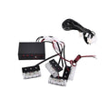 Stroboscoape LED auto 12V cu modul de comanda diverse culori set 4 bucati Cod: 5335-4