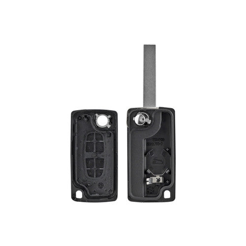 Carcasa telecomanda compatibila Peugeot cu lamela Cod: 4004
