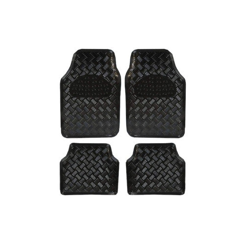 Covoare auto universale interior aluminiu negru lucios Cod: SR-L002
