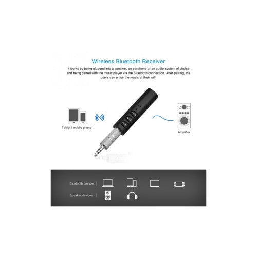 Kit receptor Bluetooth auto handsfree si audio cu mufa jack  Cod: BT450