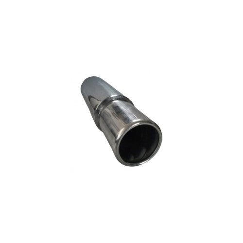 Toba inox universala, iesire 8 cm, intrare 4.8 cm, lungime 50 cm Cod: 50143