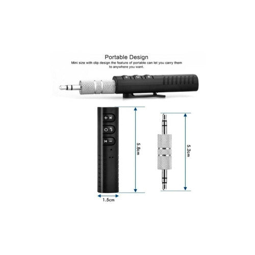 Kit receptor Bluetooth auto handsfree si audio cu mufa jack  Cod: BT450