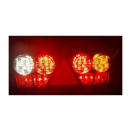 Lampa stop camion LED dreapta 24V 425x150x90 mm cu lampa gabarit laterala fara lampa numar