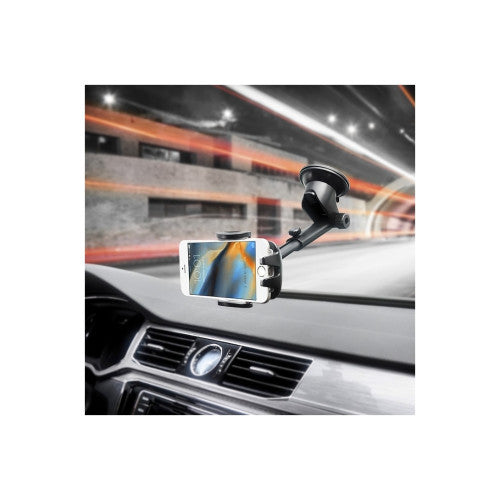 Suport auto universal pentru telefon cu 2 sisteme de prindere Cod: RH11