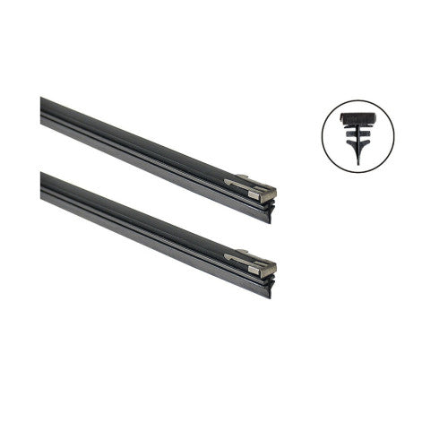 Lamele stergatoare universale 28 inch ajustabile, set 2 bucati ART