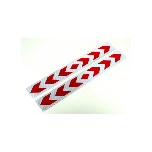 Abtibild reflectorizant  Alb-Rosu 5cmx40cm Cod: AN02R