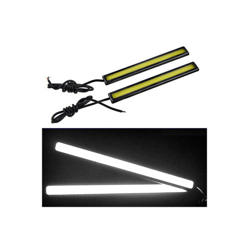 Lumini de zi DRL LED COB 20.5 cm lumina alba Cod: S01