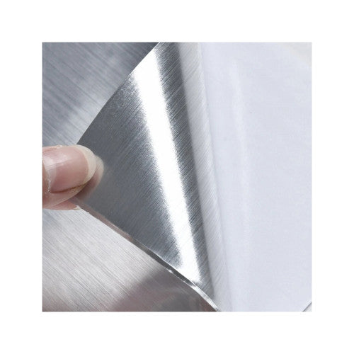 Folie auto aluminiu polisat gri antracit pentru colantare caroserie cu tehnologie anti-bule 1m x 1.52m Cod: TXQ05